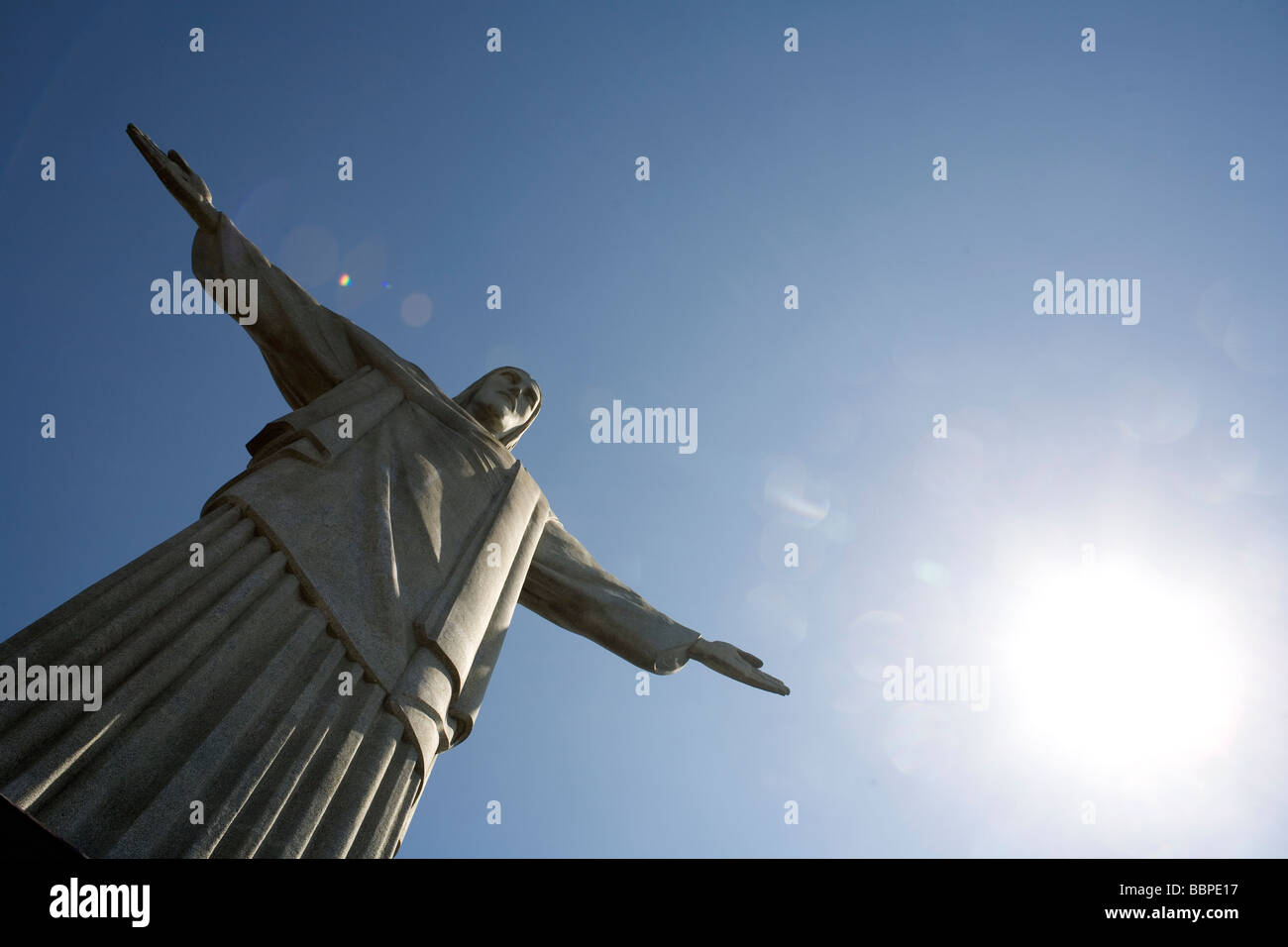 King Christ Rio de Janeiro city Brazil Stock Photo