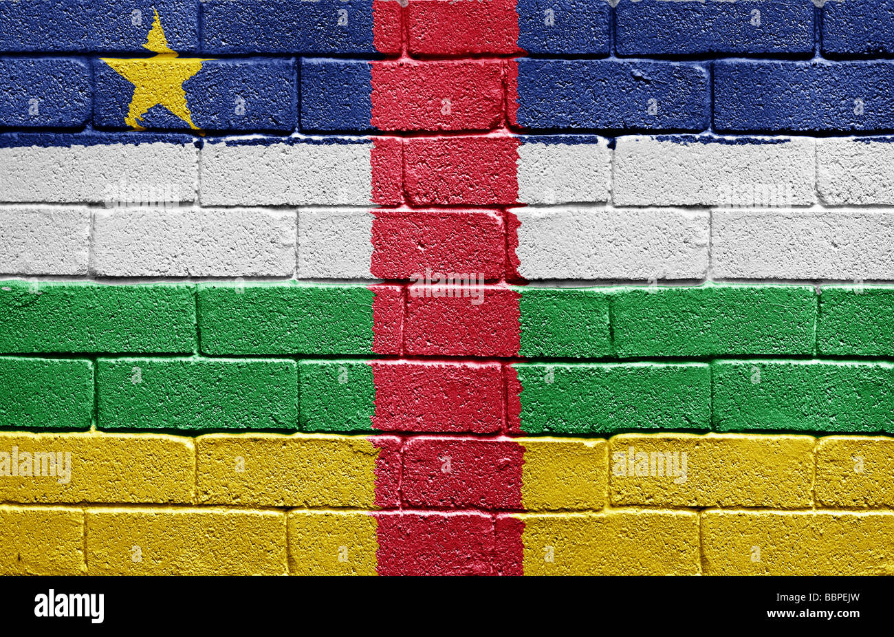 Flag of the central african republic hi-res stock photography and ...
