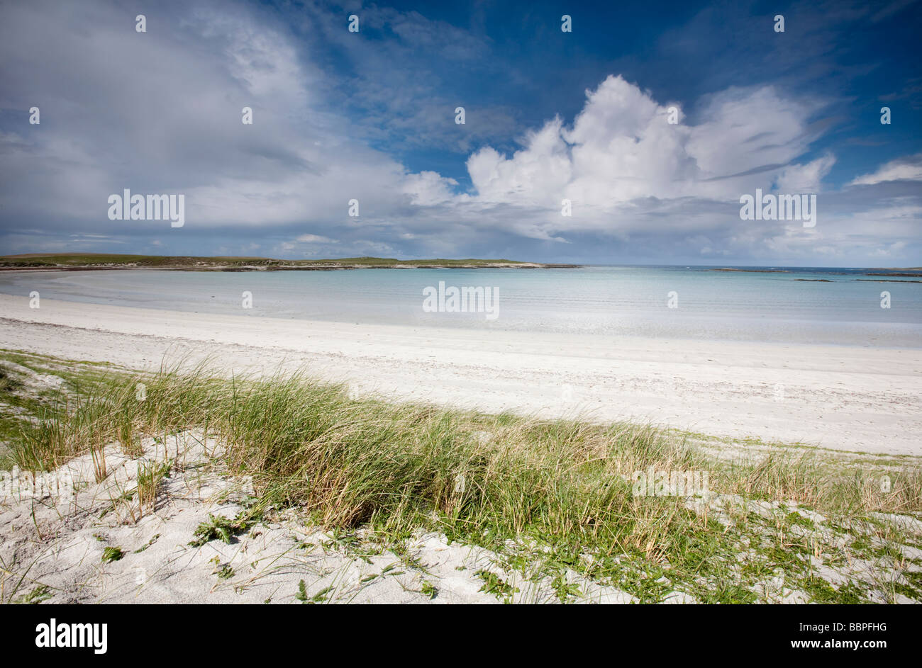 North Uist beach Stock Photo Alamy
