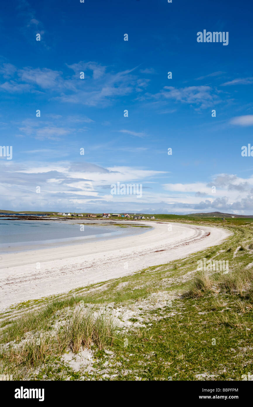 North Uist beach Stock Photo Alamy