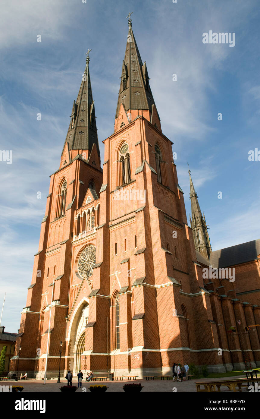 Uppsala Domkyrka, Cathedral in Sweden Stock Photo - Alamy