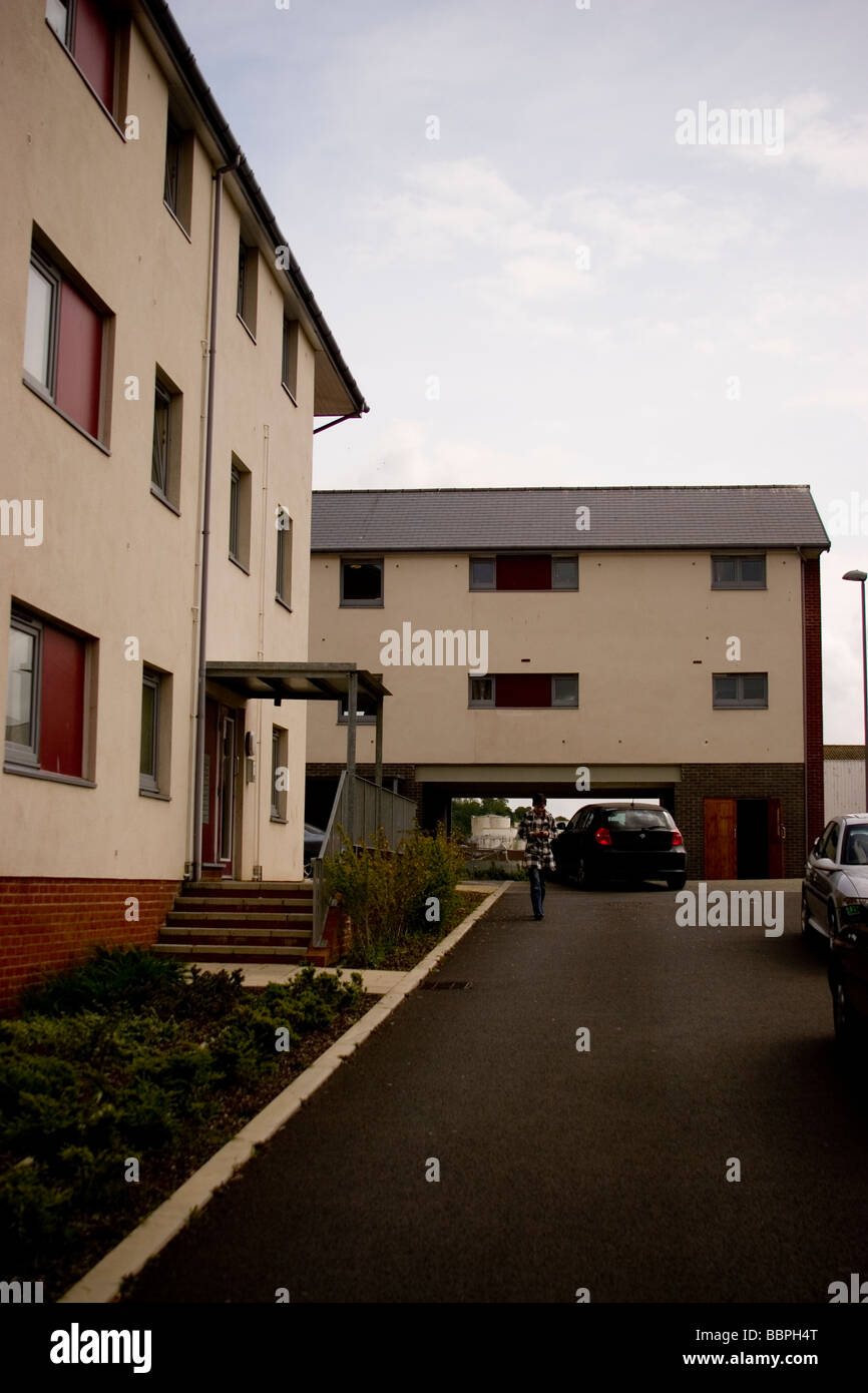 Contemporary homes in Ipswich built by Persimmon Homes Stock Photo Alamy