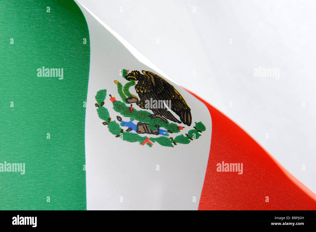 Mexican National flag Stock Photo