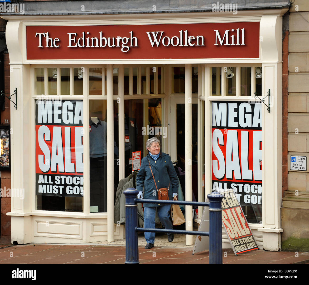 The Edinburgh Woolen Mill shop Penrith Stock Photo Alamy