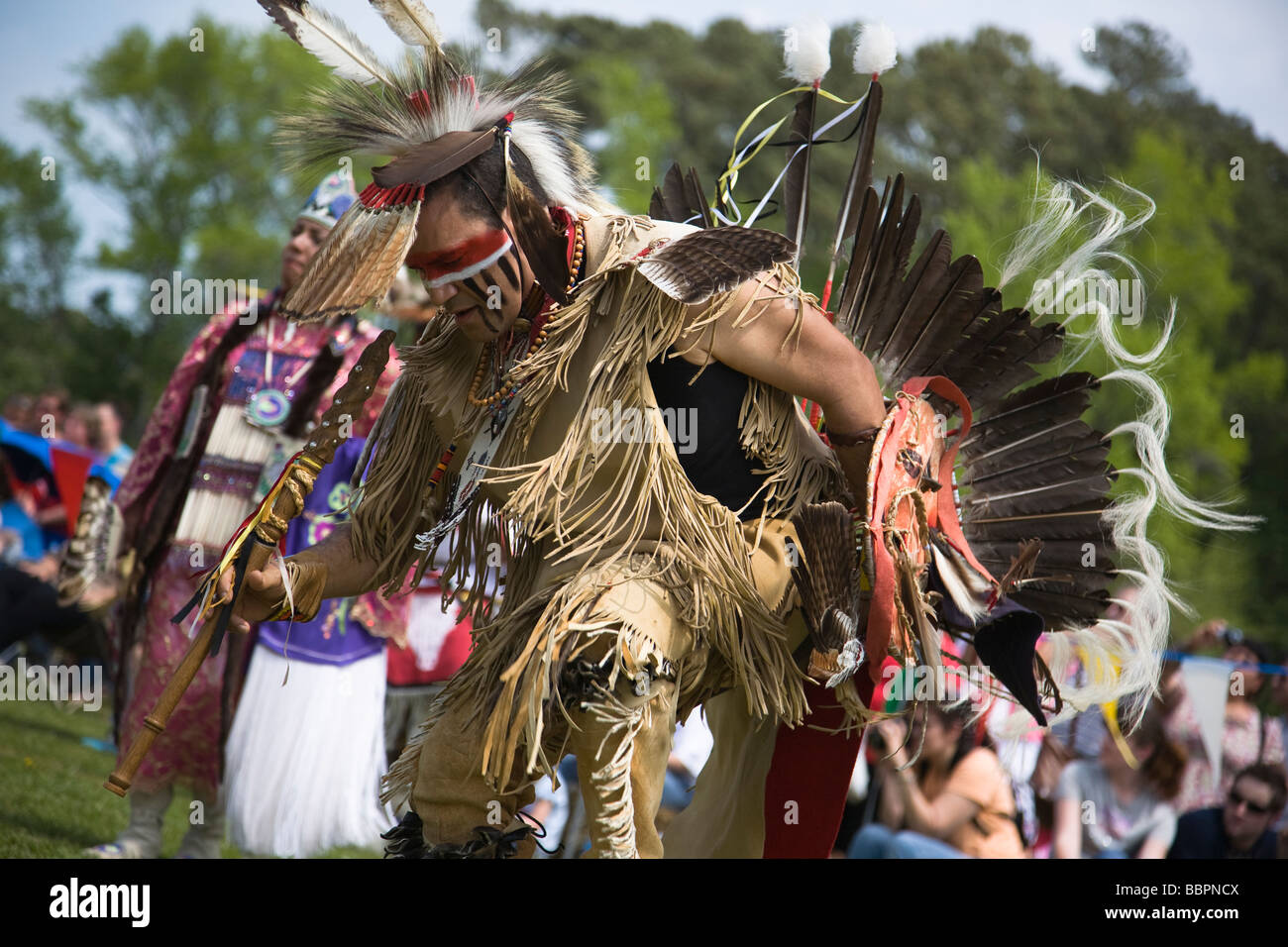Native American People Dancing