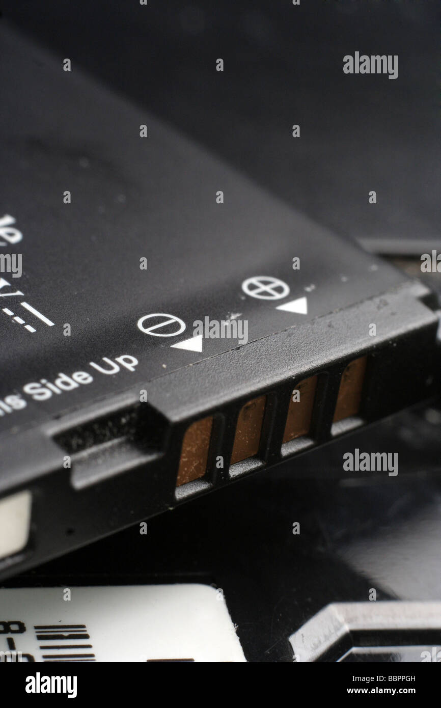 Mobile battery Stock Photo