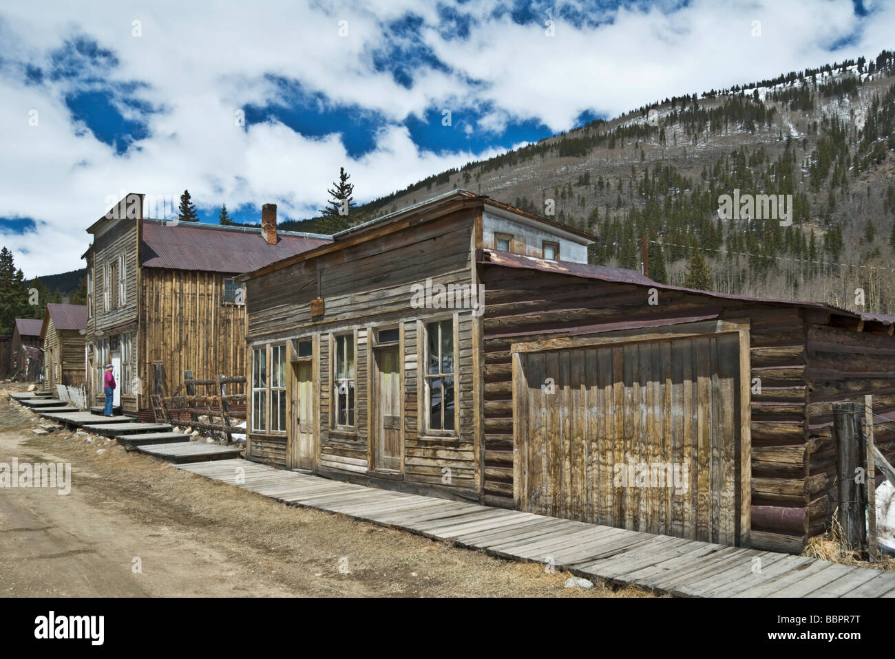 Colorado Saint Elmo ghost town National Historic Site settled 1878
