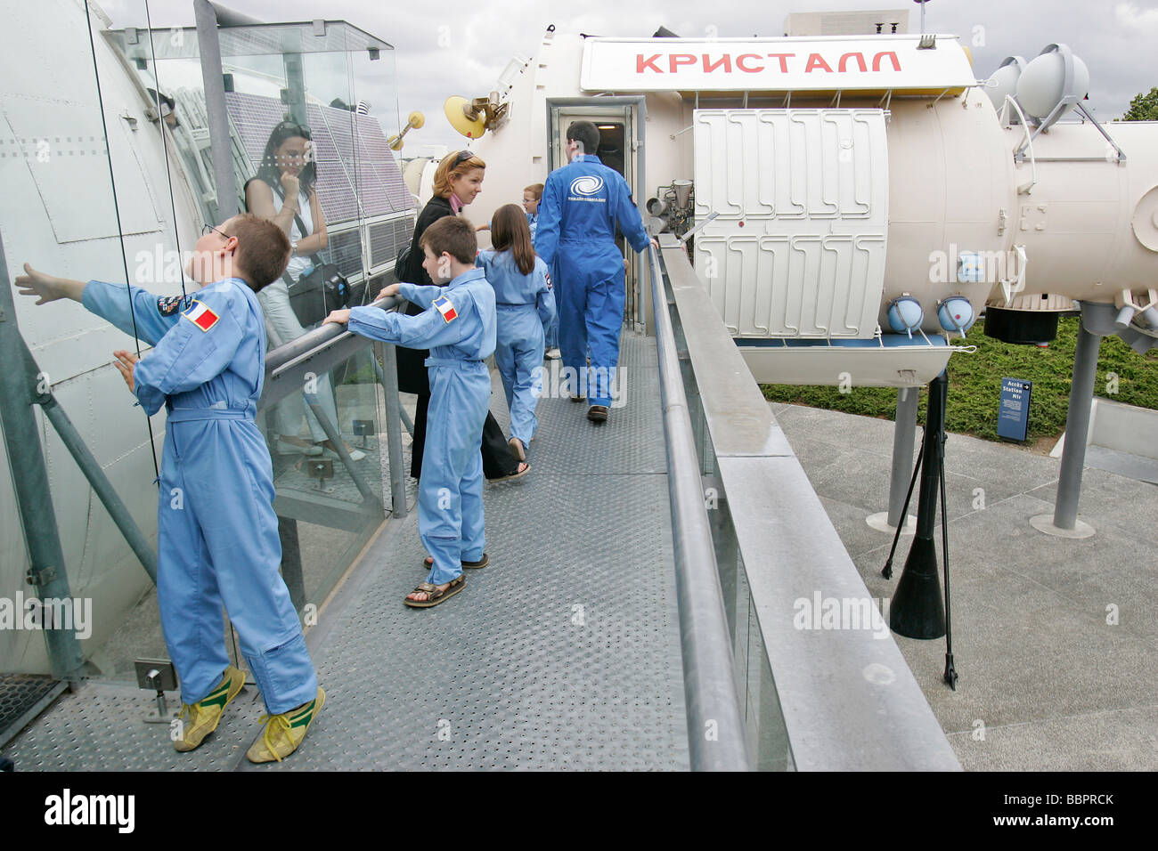 Space Station Mir At The Cite De L Espace Toulouse Midi Pyrenees France Europe Stock Photo Alamy