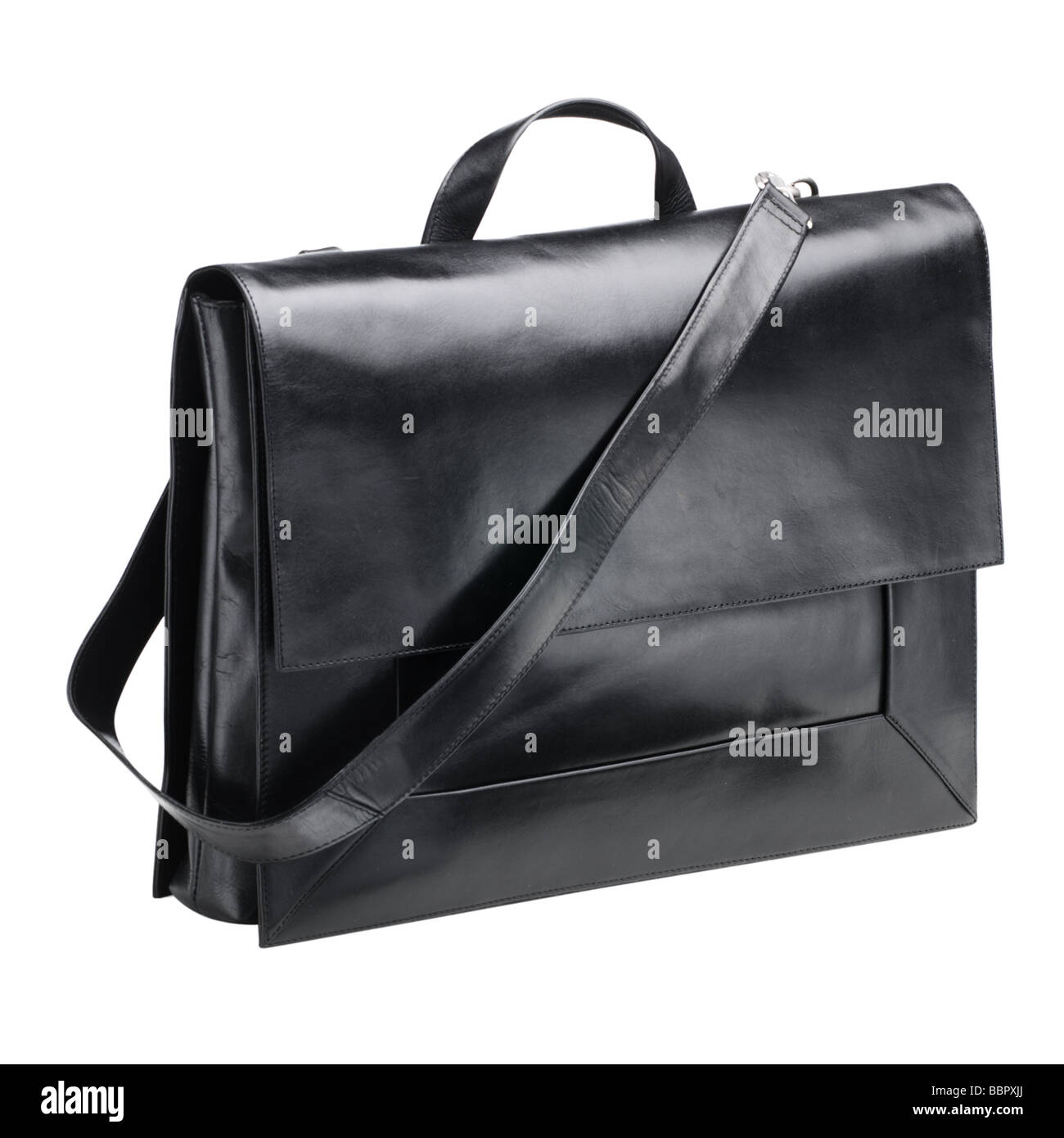 Mount Leather Shoulder Bags - Black main image 0