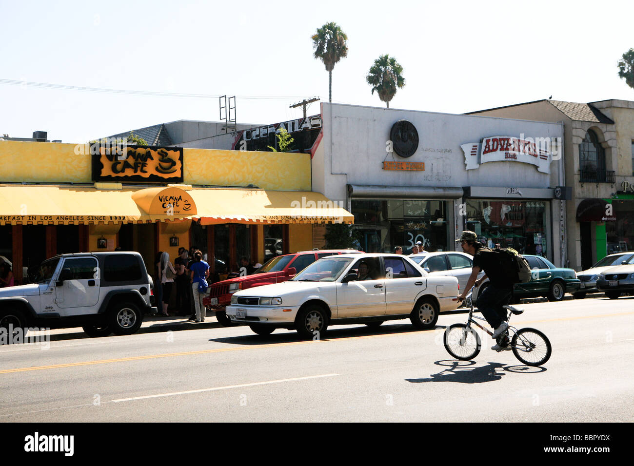 usa, california, los angeles, melrose avenue Stock Photo - Alamy