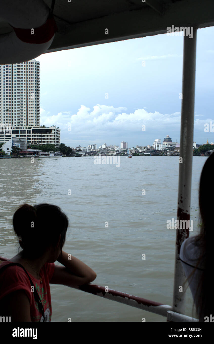 Chao Phraya river , Bangkok , Thailand Stock Photo - Alamy