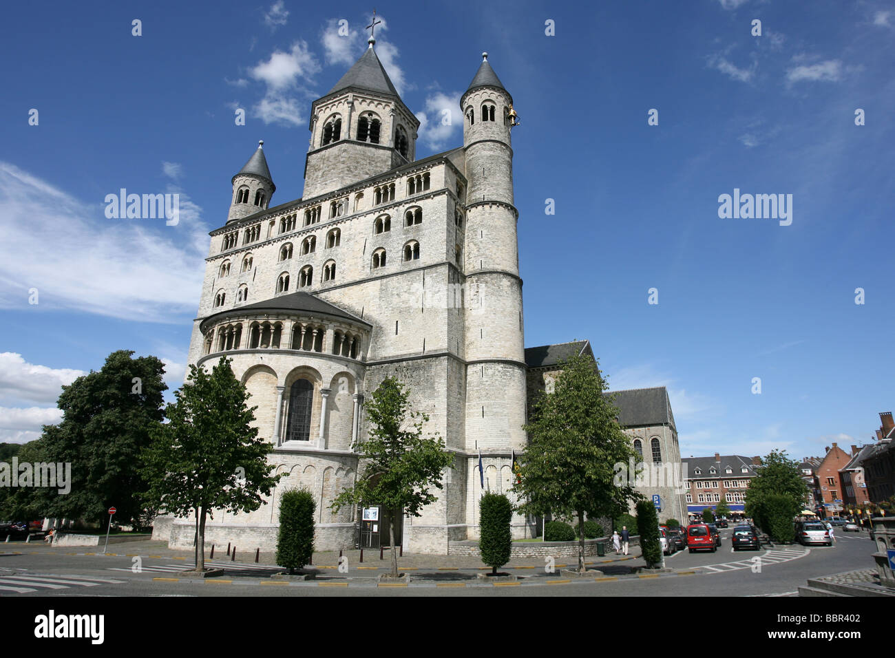 Collegiate Church Of St Gertrude, Nivelles, Belgium Stock Photo - Alamy