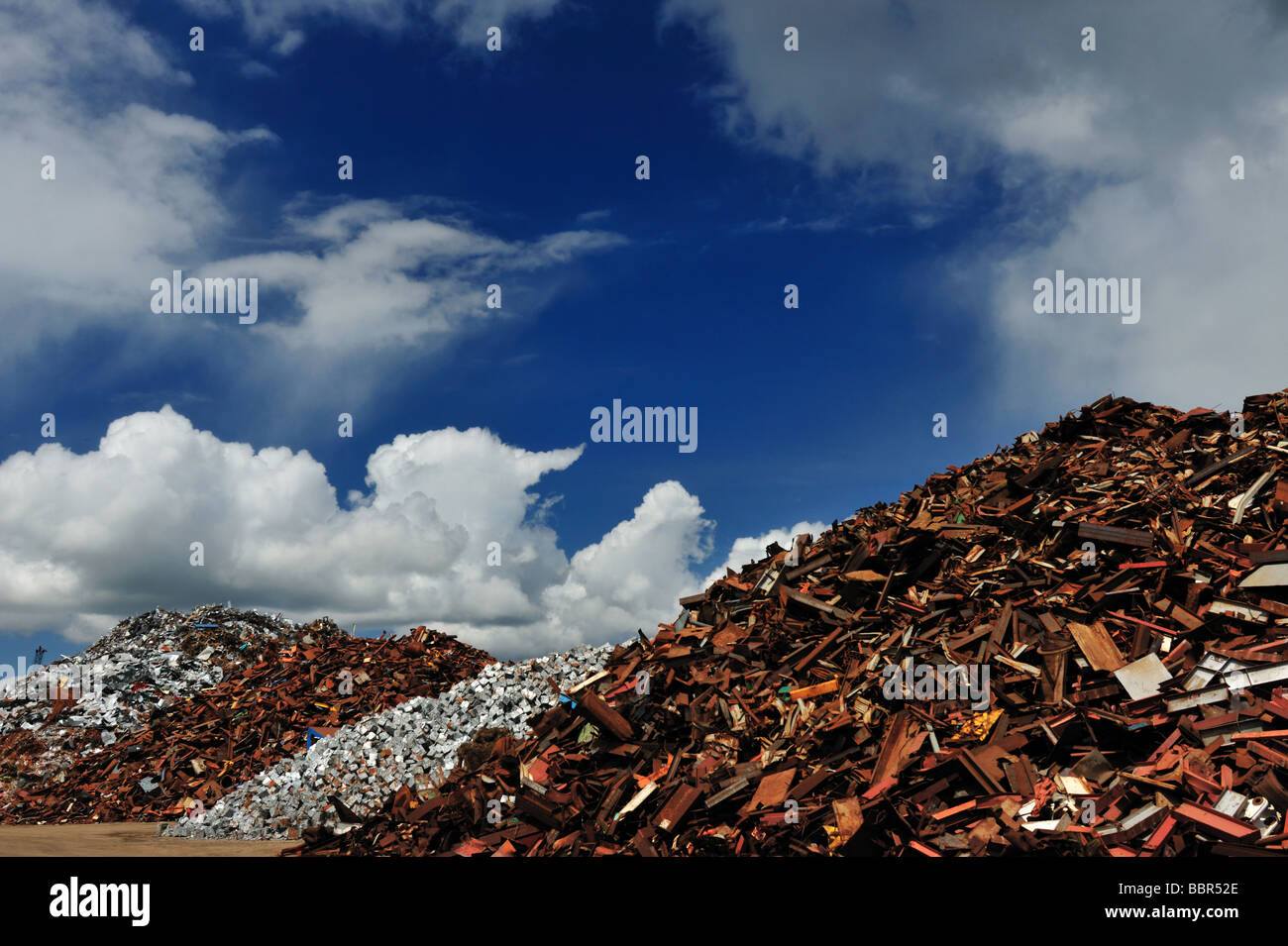 Scrap yard in Amsterdam The Netherlands Stock Photo Alamy