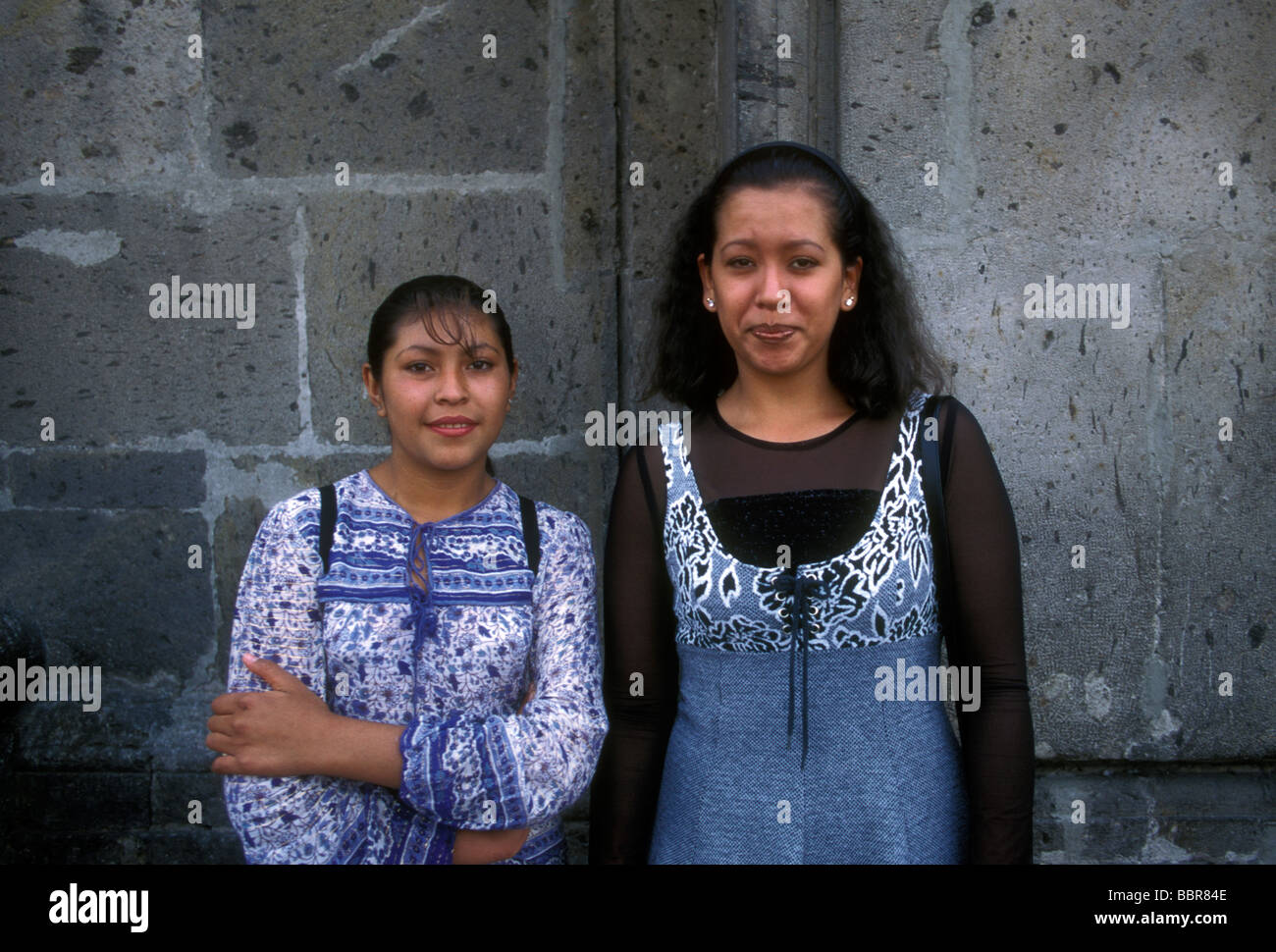 2 Two Mexicans Mexican Girls Mexican Girls Teenage Girls Stock Photo Alamy