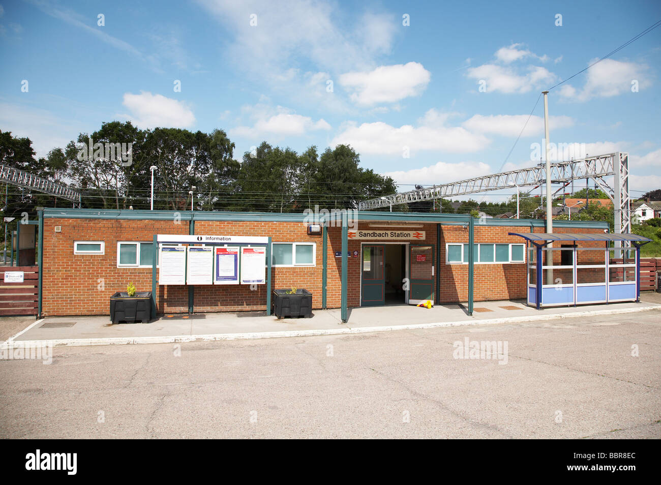 Sandbach railway station Cheshire UK Stock Photo