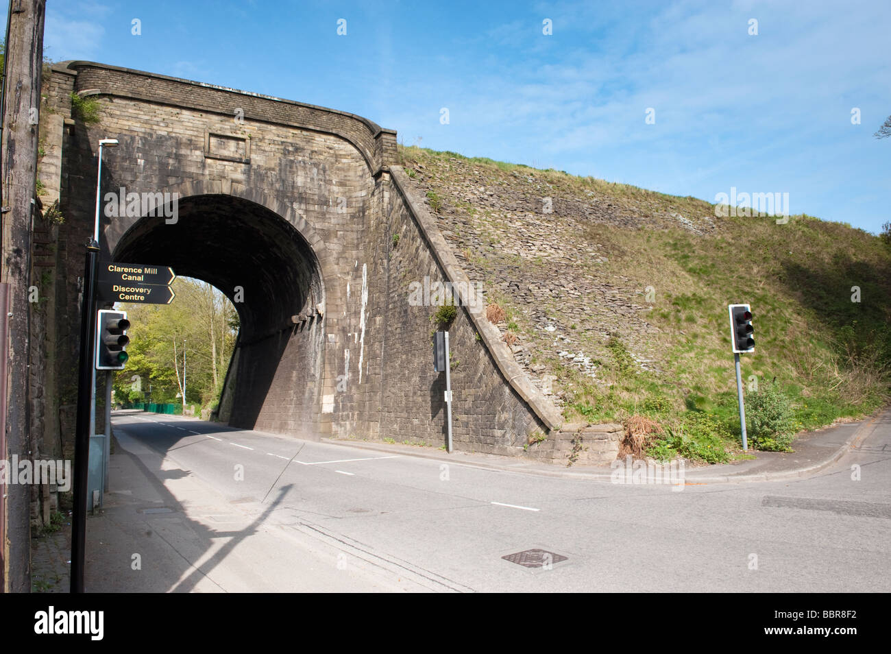 Bollington Aqueduct,Macclesfield,Cheshire,England,'Great Britain' Stock Photo