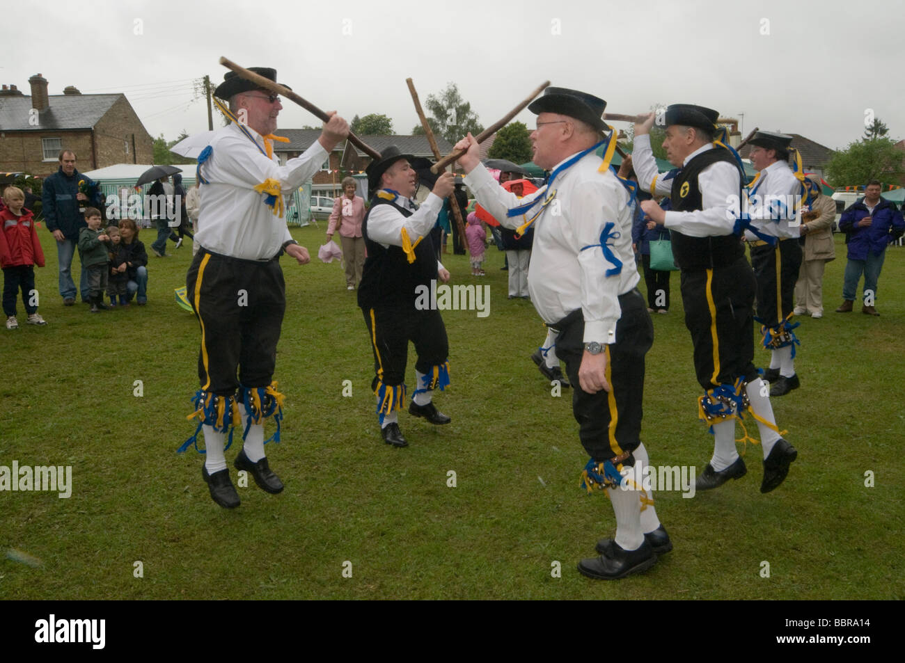 Morris Men dancing at Pratts Bottom Village Fete Stock Photo Alamy