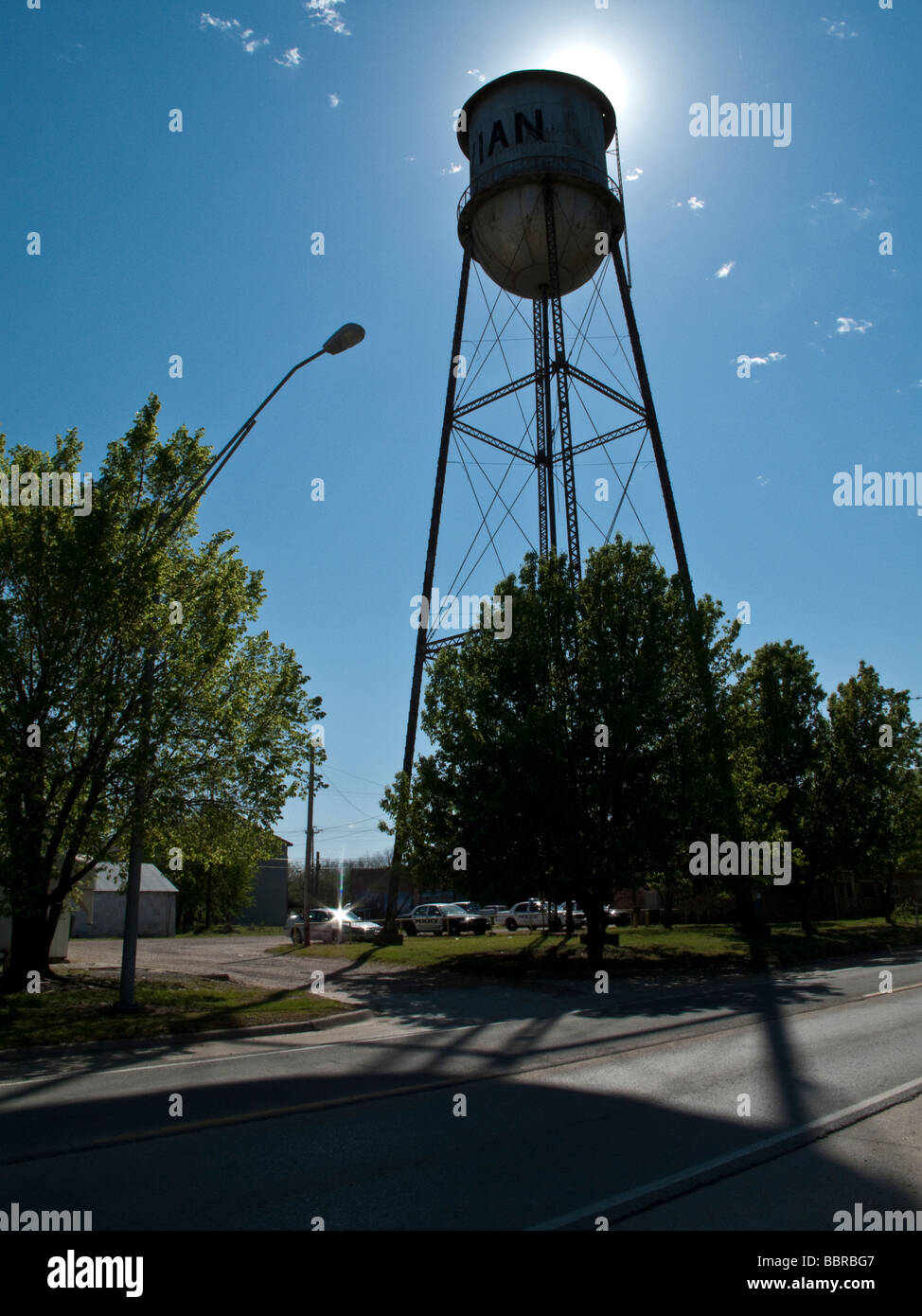 Water Tower, Texas Stock Photo - Alamy