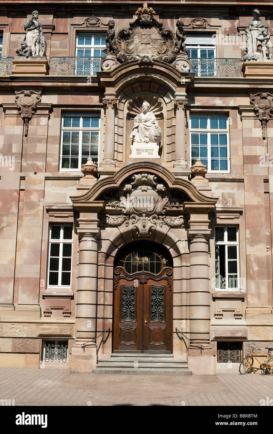 City house, city administration building with Mayor's office, Speyer, Rhineland-Palatinate, Germany, Europe Stock Photo