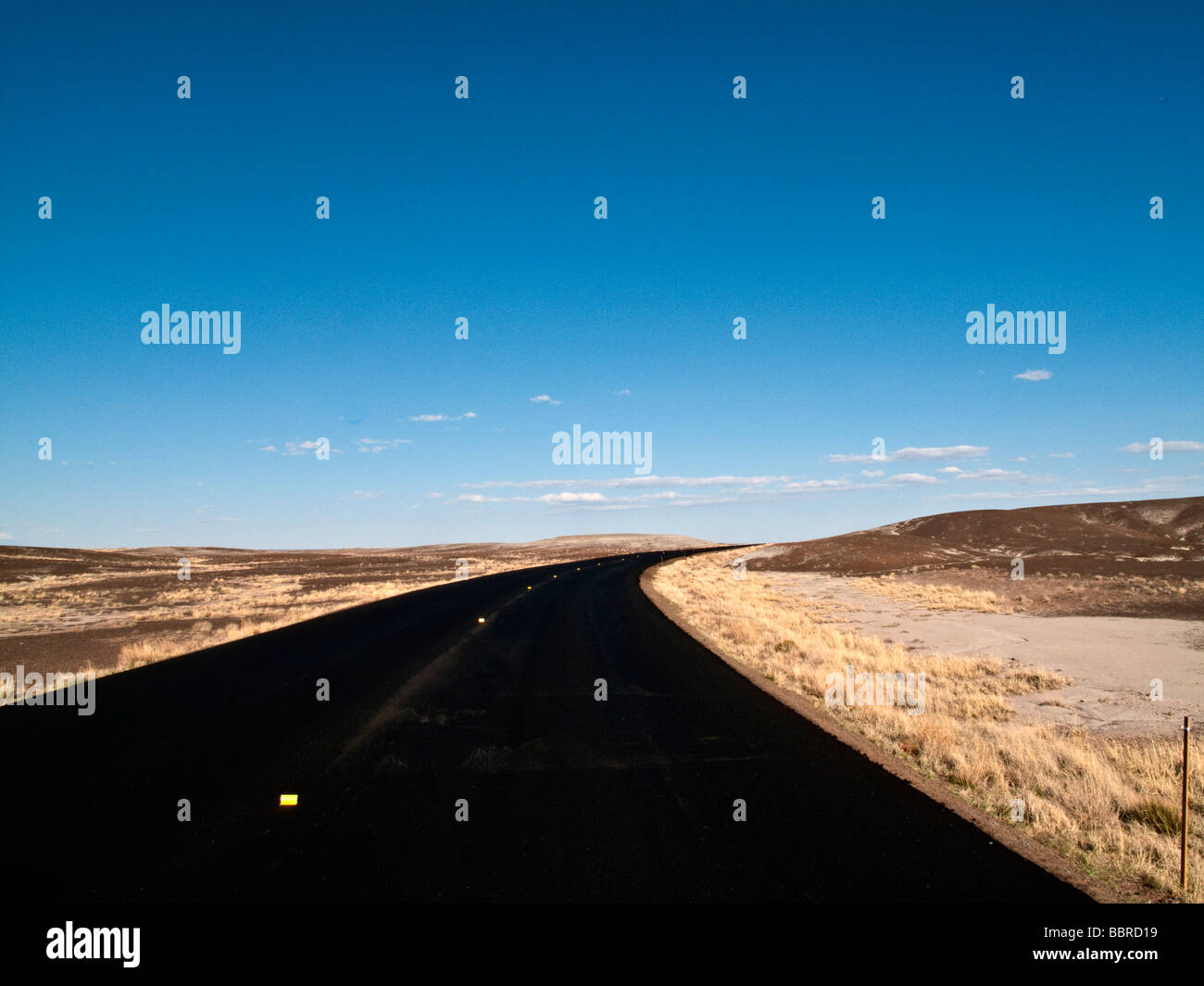 Black Road, USA Stock Photo - Alamy
