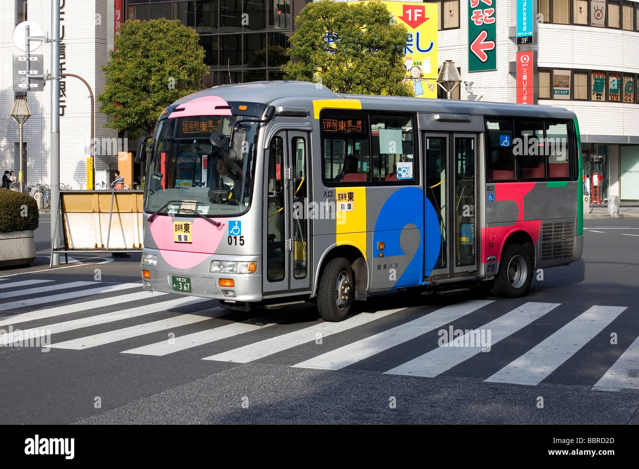 1234 Bus Tokyo Japan Stock Photo - Alamy