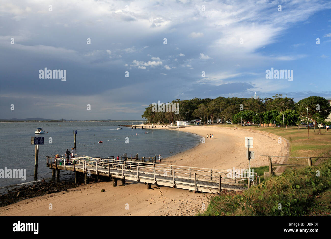 Little Beach, Nelson Bay, Port Stephens, Australia Stock Photo Alamy