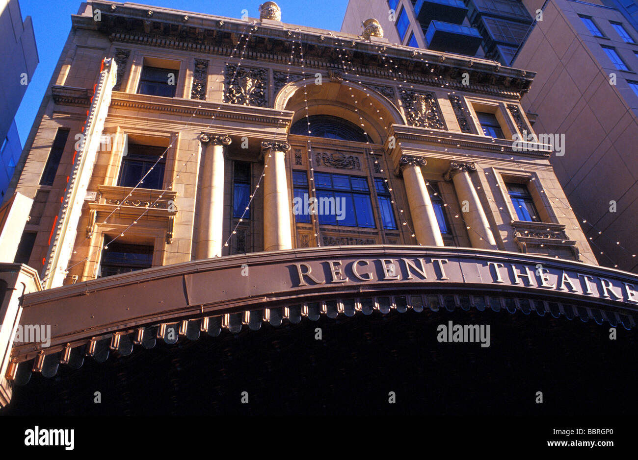 regent theatre collins street melbourne victoria australia Stock Photo ...