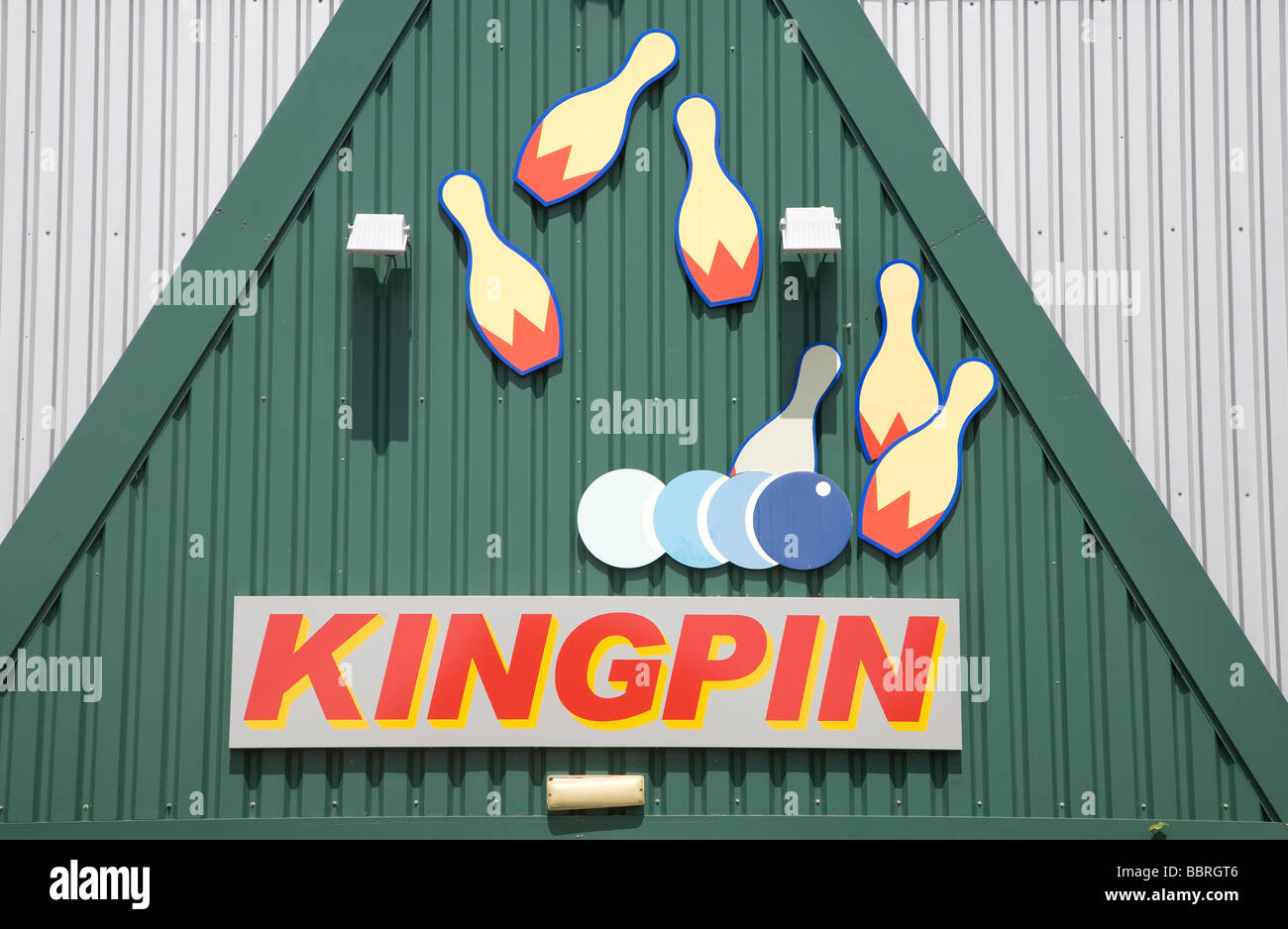 Kingpin bowling Martlesham Suffolk England Stock Photo Alamy