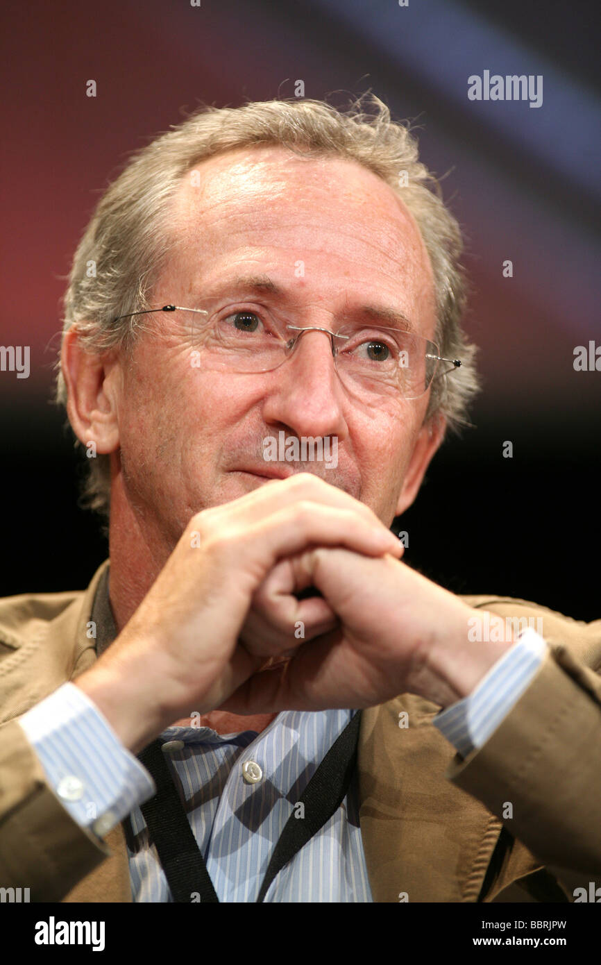 FRANCK RIBOUD, CHIEF EXECUTIVE OFFICER OF THE DANONE GROUP Stock Photo