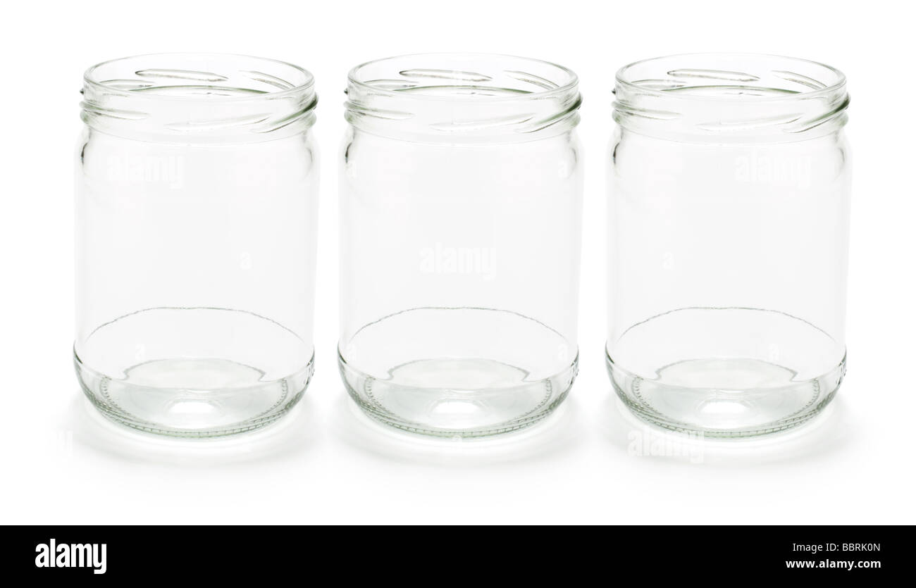 Transparent jars Cut Out Stock Images & Pictures Alamy