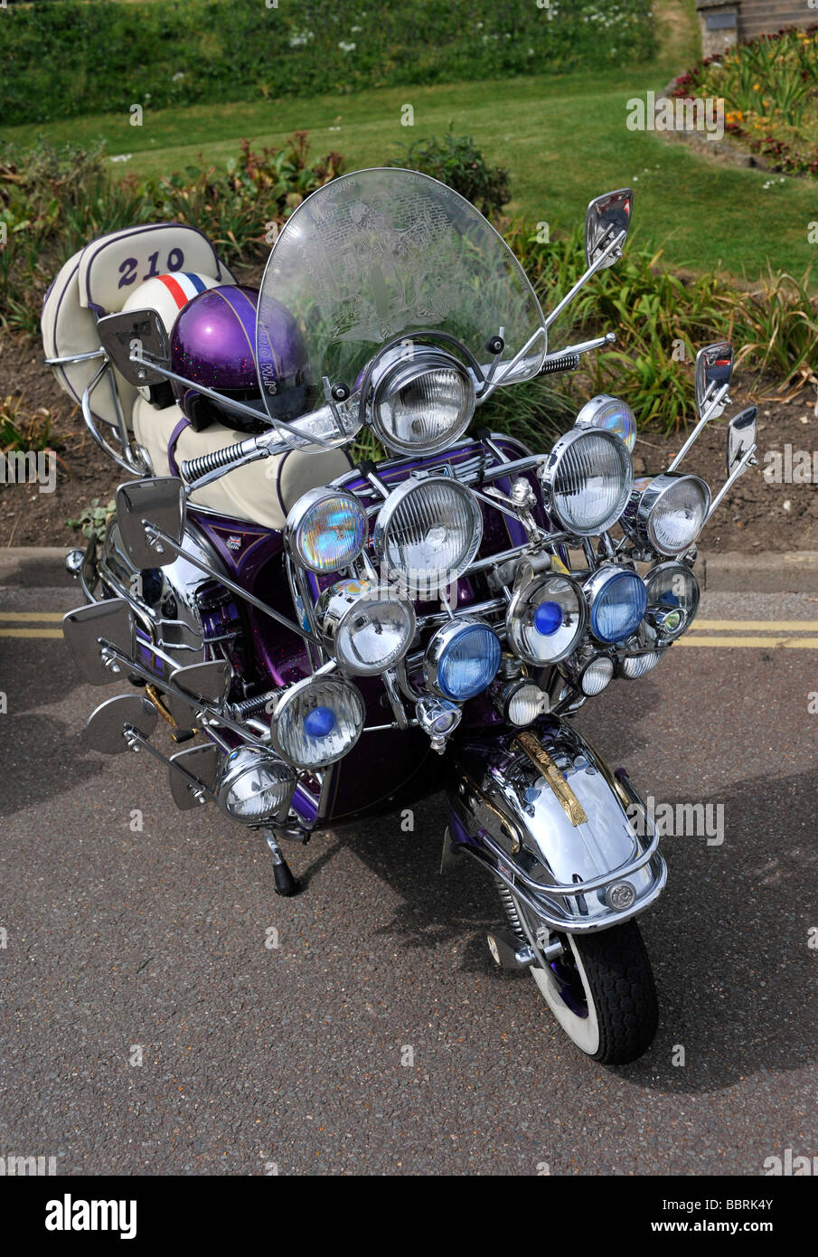Motor scooter accessories hi-res stock photography and images - Alamy