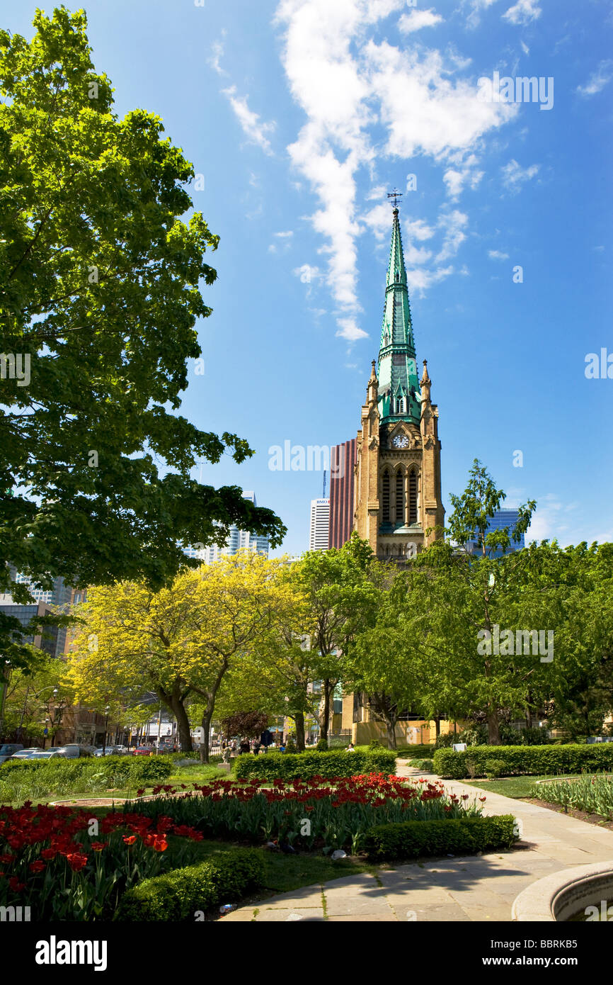 St James Cathedral Toronto Ontario Canada Stock Photo