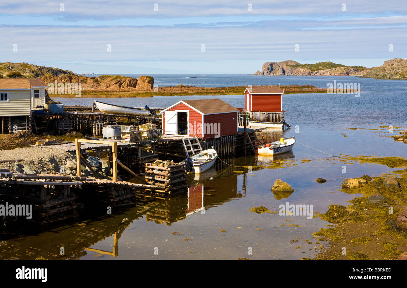 Durrell Twillingate Island Newfoundland Canada Stock Photo