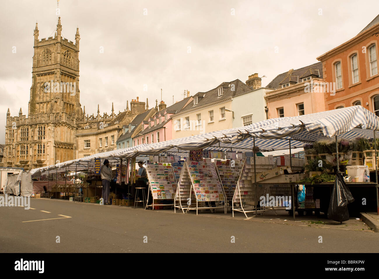 The market, Cirencester Stock Photo