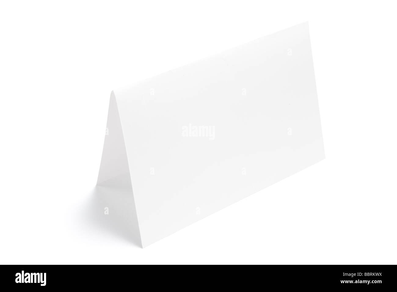 Paper Folded in Half Stock Photo Alamy