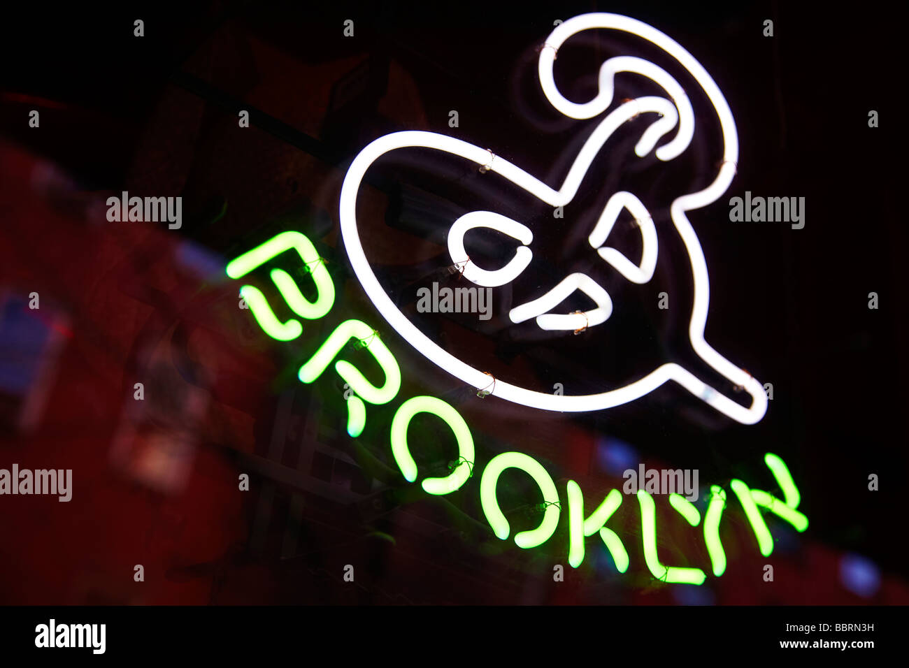 Brooklyn neon sign hires stock photography and images Alamy