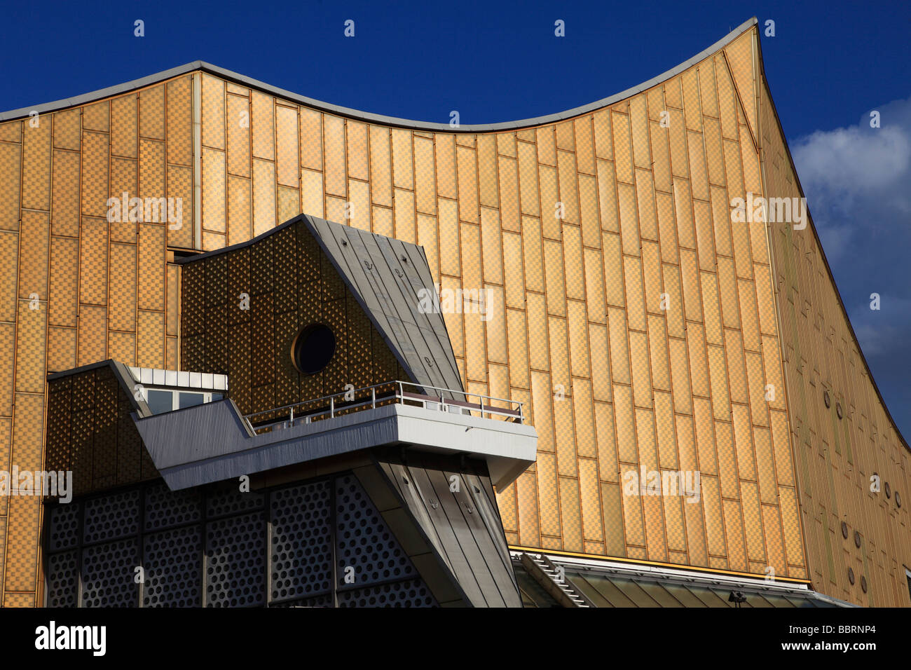 Germany Berlin Philharmonie Concert Hall Stock Photo
