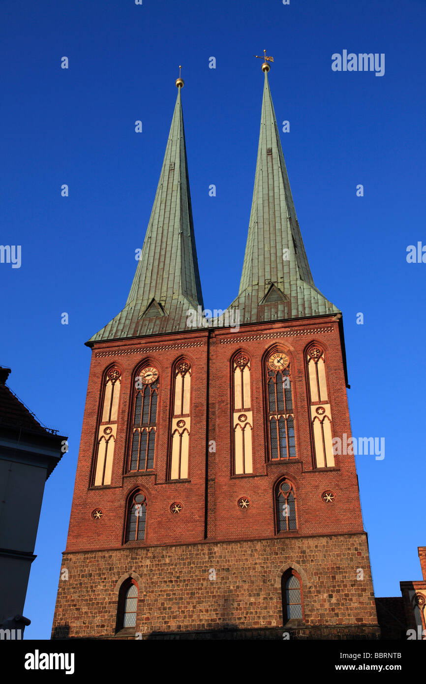 Germany Berlin Nikolaikirche St Nicholas Church Stock Photo