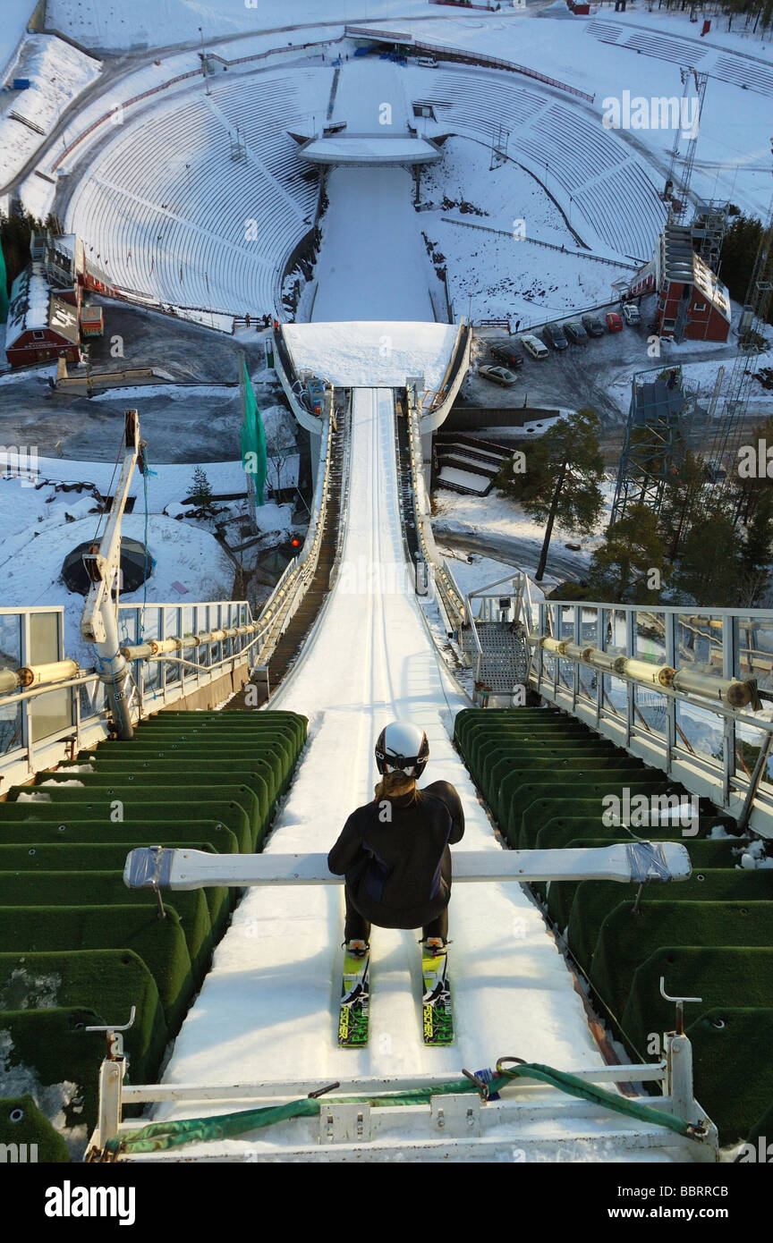 Olympic ski jump hires stock photography and images Alamy