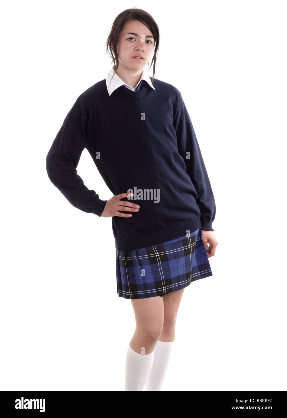 Teenager miniskirt school hi-res stock photography and images - Alamy
