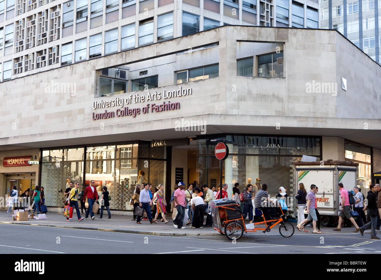 London College of Fashion Stock Photo