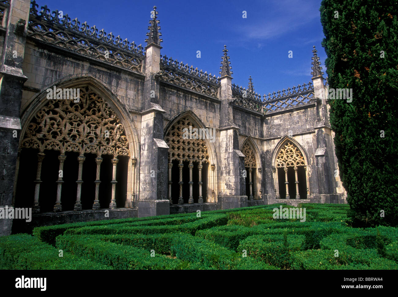 Vaulted Ceiling Royal Cloister Batalha Monastery Roman