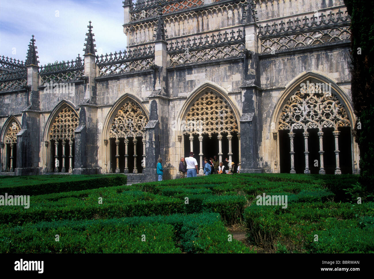 Royal Cloister Batalha Monastery Batalha Leiria District Portugal Europe Stock Photo Alamy