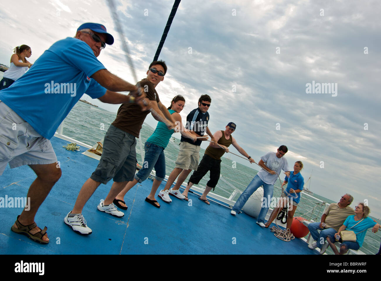 Hoist the main sail hires stock photography and images Alamy