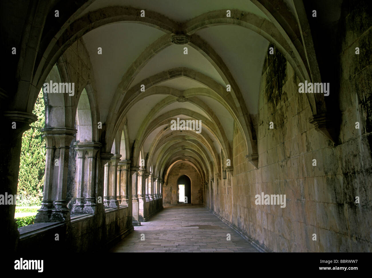 Vaulted Ceiling Royal Cloister Batalha Monastery Roman