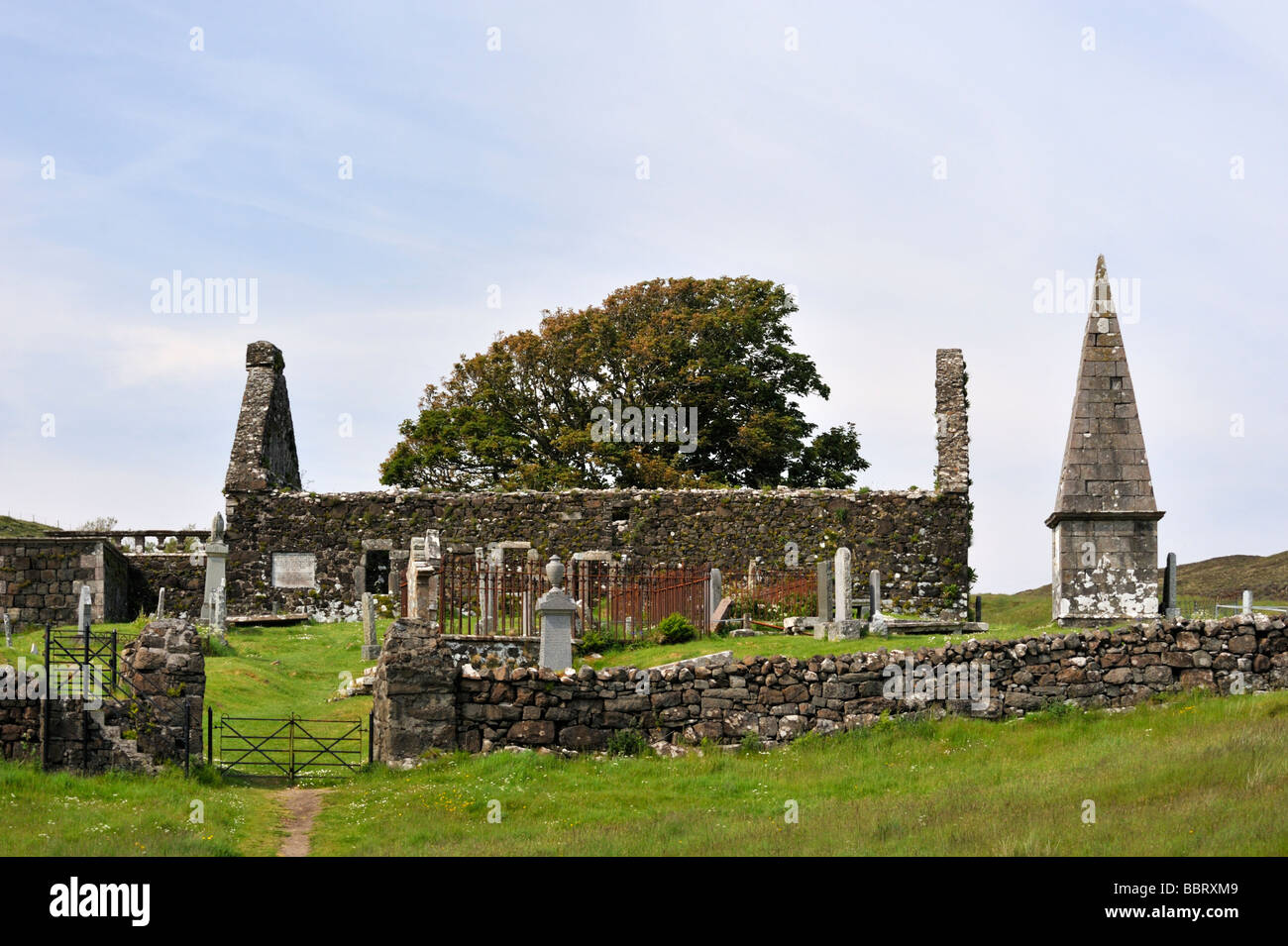 Ruined Church of Saint Mary, Kilmuir, Dunvegan, Duirinish, Isle of Skye