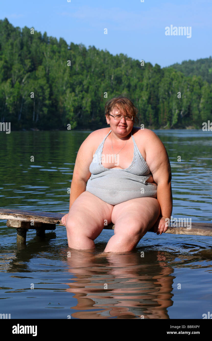 толстые женщины на природе фото