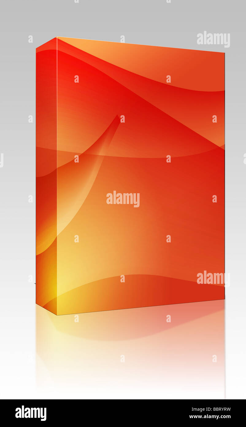 Software package box Abstract wallpaper illustration of wavy flowing ...