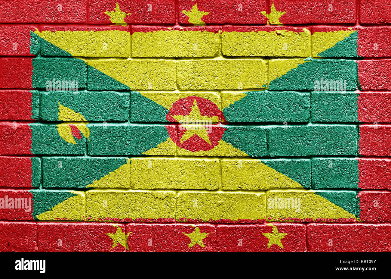 Flag of Grenada Stock Photo - Alamy