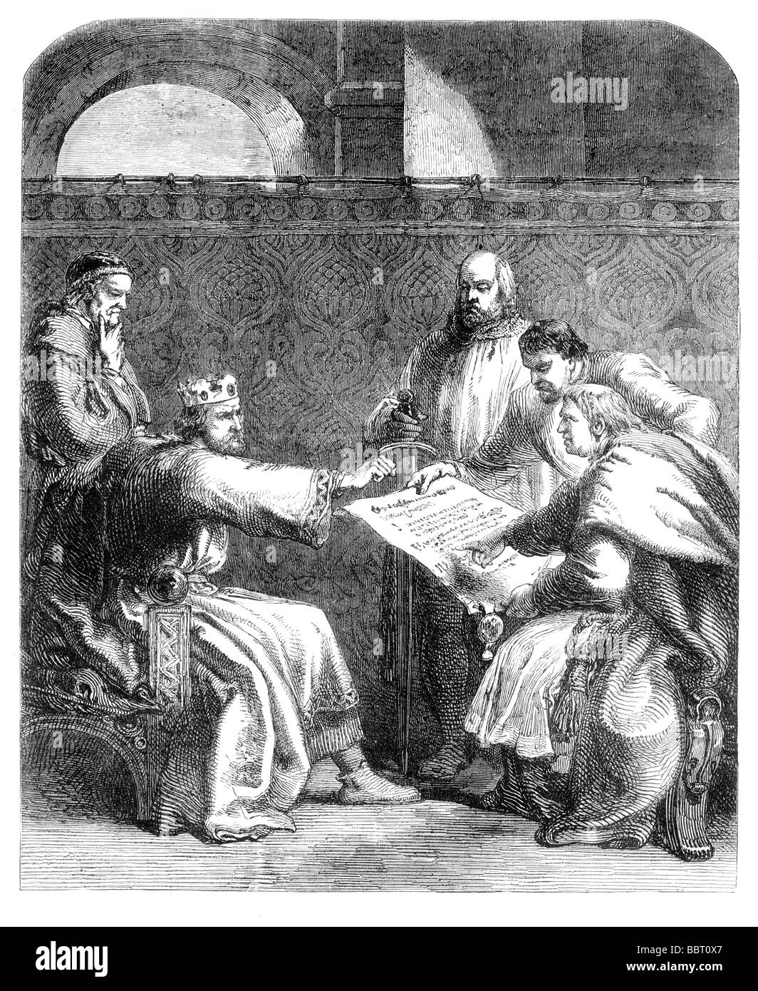 King john england magna carta hi-res stock photography and images - Alamy